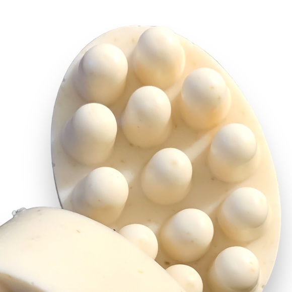 Handmade Soap - Oatmeal Honey & Milk Massage Soap Bar - Picture 10 of 16